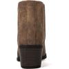 imageGLOBALWIN Womens Cowgirl boots Western Short Ankle Pull On Comfortable Cowboy Boots For Women Low Heel21yy01 Camel2