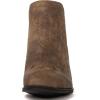imageGLOBALWIN Womens Cowgirl boots Western Short Ankle Pull On Comfortable Cowboy Boots For Women Low Heel21yy01 Camel2