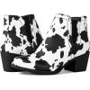 imageGLOBALWIN Womens Cowgirl boots Western Short Ankle Pull On Comfortable Cowboy Boots For Women Low Heel21yy01 Cow