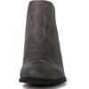 imageGLOBALWIN Womens Cowgirl boots Western Short Ankle Pull On Comfortable Cowboy Boots For Women Low Heel21yy01 Grey2