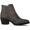 imageGLOBALWIN Womens Cowgirl boots Western Short Ankle Pull On Comfortable Cowboy Boots For Women Low Heel21yy01 Grey2