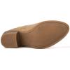 imageGLOBALWIN Womens Cowgirl boots Western Short Ankle Pull On Comfortable Cowboy Boots For Women Low Heel21yy01 Khaki