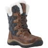 imageGLOBALWIN Womens Lace Up Mid Calf Winter Snow Boots1929brownGrey