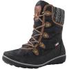 imageGLOBALWIN Womens Snow Boots Insulated Waterproof Winter Boots for Women Warm Fur Lined Booties1841blackBrown