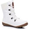 imageGLOBALWIN Womens Snow Boots Insulated Waterproof Winter Boots for Women Warm Fur Lined Booties1841white