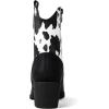 imageGLOBALWIN Womens The Western Wear Fashion Cowboy Cowgirl Free Birds Country Concert Disco Outfits Low Heel Walking Boots For Ladies19yy16 Cow1