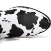 imageGLOBALWIN Womens The Western Wear Fashion Cowboy Cowgirl Free Birds Country Concert Disco Outfits Low Heel Walking Boots For Ladies19yy16 Cow2