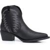 imageGLOBALWIN Womens Western Boots Ankle Cowboy Boots For Women23yy06 Black