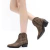 imageGLOBALWIN Womens Western Boots Ankle Cowboy Boots For Women23yy06 Camel