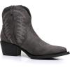 imageGLOBALWIN Womens Western Boots Ankle Cowboy Boots For Women23yy06 Grey