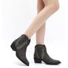 imageGLOBALWIN Womens Western Boots Ankle Cowboy Boots For Women23yy06 Grey