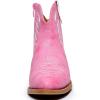 imageGLOBALWIN Womens Western Boots Ankle Cowboy Boots For Women23yy06 Pink