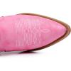 imageGLOBALWIN Womens Western Boots Ankle Cowboy Boots For Women23yy06 Pink