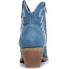 imageGLOBALWIN Womens Western Boots Ankle Cowboy Boots For Women2yy06 Denim Blue