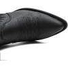 imageGLOBALWIN Womens Western Boots Ankle Cowboy Boots For WomenBlack
