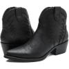 imageGLOBALWIN Womens Western Boots Ankle Cowboy Boots For WomenBlack