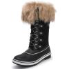 imagekingshow Globalwin Womens Winter Snow Boots1707black