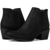 imageGLOBALWIN Womens Cowgirl boots Western Short Ankle Pull On Comfortable Cowboy Boots For Women Low Heel21yy01 Black2
