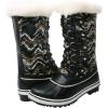 imagekingshow Globalwin Womens Winter Snow BootsBlackWhite