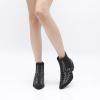 imageGLOBALWIN Cowboy Boots For Women Pointed Toe Pull On Chelsea Ankle Booties The Western Cowgirl Boots23yy05 Black2