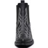 imageGLOBALWIN Cowboy Boots For Women Pointed Toe Pull On Chelsea Ankle Booties The Western Cowgirl Boots23yy05 Black2
