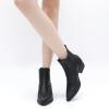 imageGLOBALWIN Cowboy Boots For Women Pointed Toe Pull On Chelsea Ankle Booties The Western Cowgirl Boots23yy05 Black3
