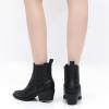 imageGLOBALWIN Cowboy Boots For Women Pointed Toe Pull On Chelsea Ankle Booties The Western Cowgirl Boots23yy05 Black3