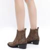 imageGLOBALWIN Cowboy Boots For Women Pointed Toe Pull On Chelsea Ankle Booties The Western Cowgirl Boots23yy05 Camel