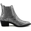 imageGLOBALWIN Cowboy Boots For Women Pointed Toe Pull On Chelsea Ankle Booties The Western Cowgirl Boots23yy05 Dark Silver2