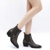 imageGLOBALWIN Cowboy Boots For Women Pointed Toe Pull On Chelsea Ankle Booties The Western Cowgirl Boots23yy05 Grey