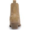 imageGLOBALWIN Cowboy Boots For Women Pointed Toe Pull On Chelsea Ankle Booties The Western Cowgirl Boots23yy05 Khaki