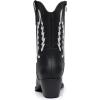imageGLOBALWIN Womens Cowgirl Boots Mid Calf Western Cowboy Boots For Women Comfortable Low Heel With Zipper23yy09 Black1