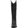imageGLOBALWIN Womens The Western Cowboy Cowgirl Embroidered Knee High Boots23yy12 Black2