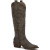 imageGLOBALWIN Womens The Western Cowboy Cowgirl Embroidered Knee High Boots23yy12 Brown