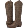 imageGLOBALWIN Womens The Western Cowboy Cowgirl Embroidered Knee High Boots23yy12 Brown2