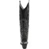 imageGLOBALWIN Womens The Western Cowboy Cowgirl Embroidered Knee High Boots23yy12 Brushed Silver2