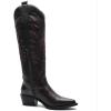 imageGLOBALWIN Womens The Western Cowboy Cowgirl Embroidered Knee High Boots23yy12 Burgundy