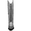 imageGLOBALWIN Womens The Western Cowboy Cowgirl Embroidered Knee High Boots23yy12 Dark Silver2