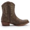 imageGLOBALWIN Womens Mid Calf The Western Cowboy Boots Fashion Cowgirl Boots For Women Low HeelBrown