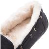 imageGLOBALWIN Womens Moccasins Shoes Winter Indoor Outdoor Faux Fur Lined Slippers1916grey