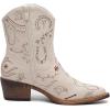 imageGLOBALWIN Womens Western Charm Cowgirl Boots Mid Calf Comfy Cowboy Boots For Women With Pointed Toe23yy15 Beige