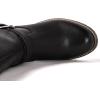 imageGLOBALWIN Womens Knee High Boots Tall Fashion Riding Boots For Women With Side Zipper Chunky Low Heel19yy15 Black2