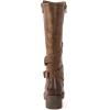 imageGLOBALWIN Womens Knee High Boots Tall Fashion Riding Boots For Women With Side Zipper Chunky Low Heel19yy15 Camel2