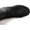 imageGLOBALWIN Womens Quilted Knee High Fashion Boots Strappy Boots For Women21yy10 Black5