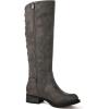 imageGLOBALWIN Womens Quilted Knee High Fashion Boots Strappy Boots For Women21yy10 Grey5