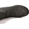 imageGLOBALWIN Womens Quilted Knee High Fashion Boots Strappy Boots For Women21yy10 Grey5