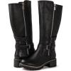 imageGLOBALWIN Womens Knee High Boots Tall Fashion Riding Boots For Women With Side Zipper Chunky Low Heel19yy15 Black2