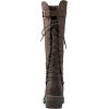 imageGLOBALWIN Womens Lace Up Back Knee High Fashion Boots19yy29brown