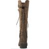 imageGLOBALWIN Womens Lace Up Back Knee High Fashion Boots19yy29camel
