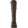imageGLOBALWIN Womens Quilted Knee High Fashion Boots Strappy Boots For Women21yy10 Brown4